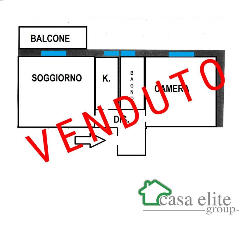 appartamento in vendita a Melegnano