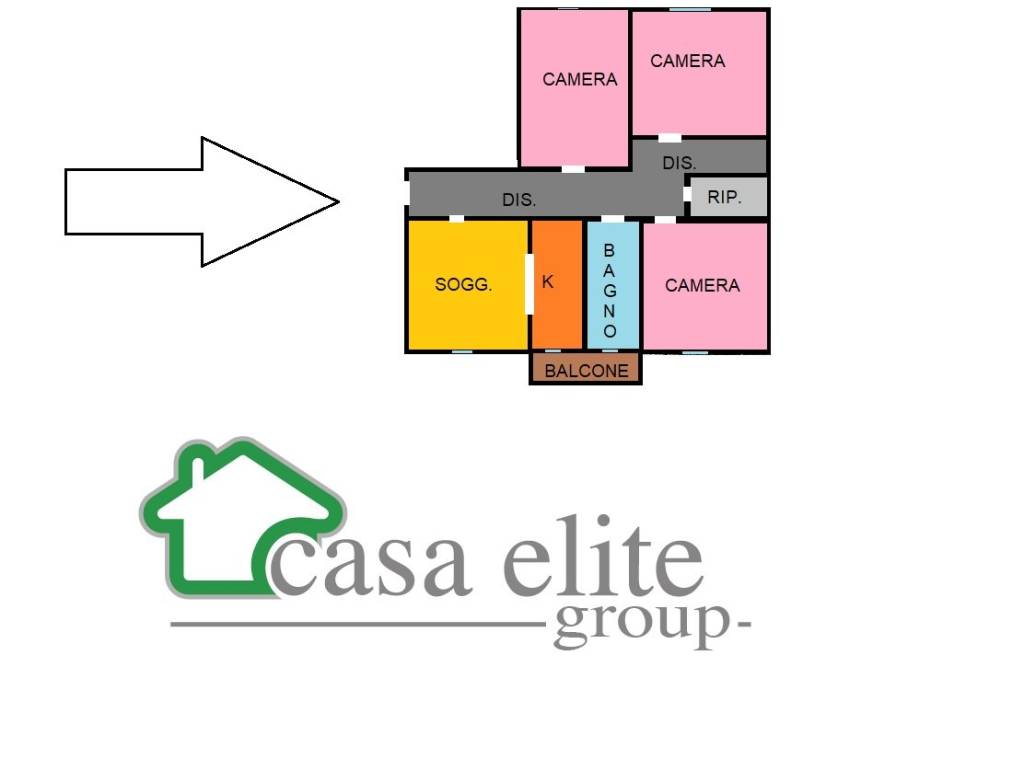appartamento in vendita a Melegnano