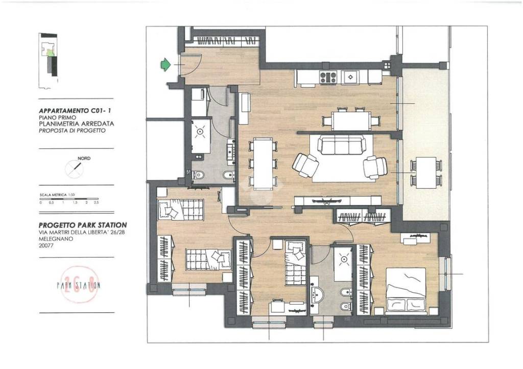 appartamento in vendita a Melegnano
