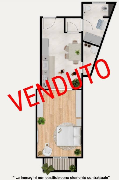 appartamento in vendita a Melegnano