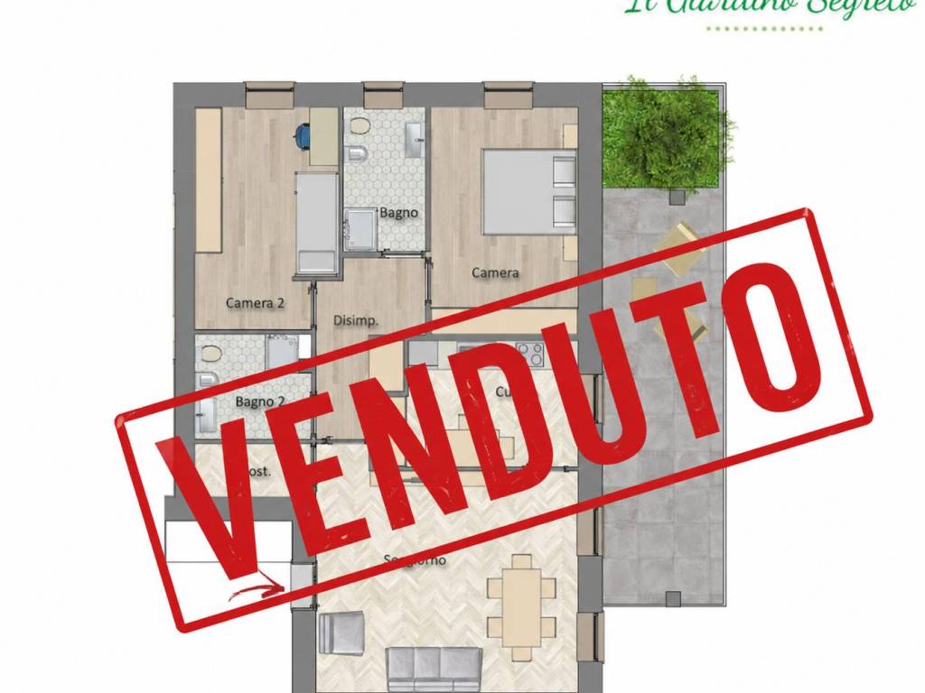 appartamento in vendita a Melegnano