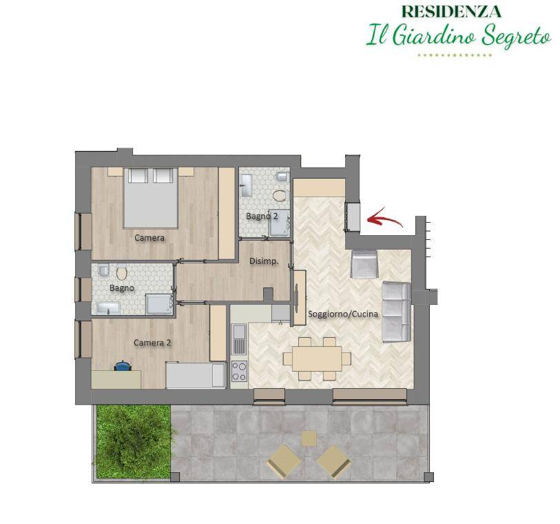 appartamento in vendita a Melegnano