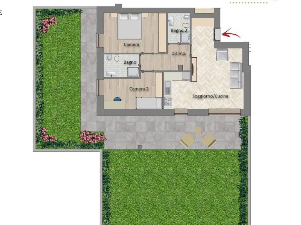 appartamento in vendita a Melegnano
