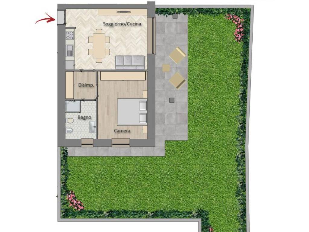 appartamento in vendita a Melegnano