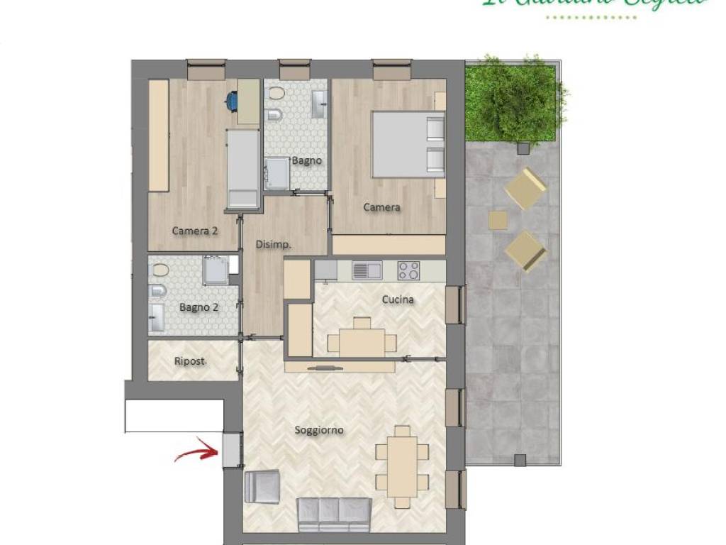 appartamento in vendita a Melegnano