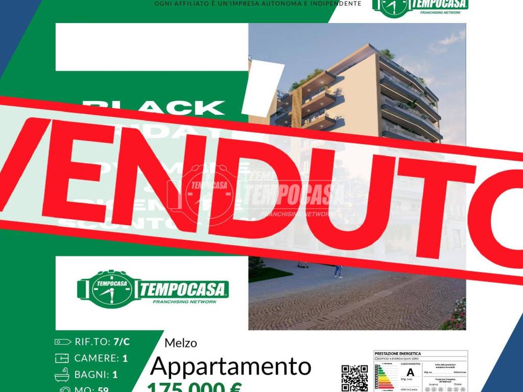 appartamento in vendita a Melzo