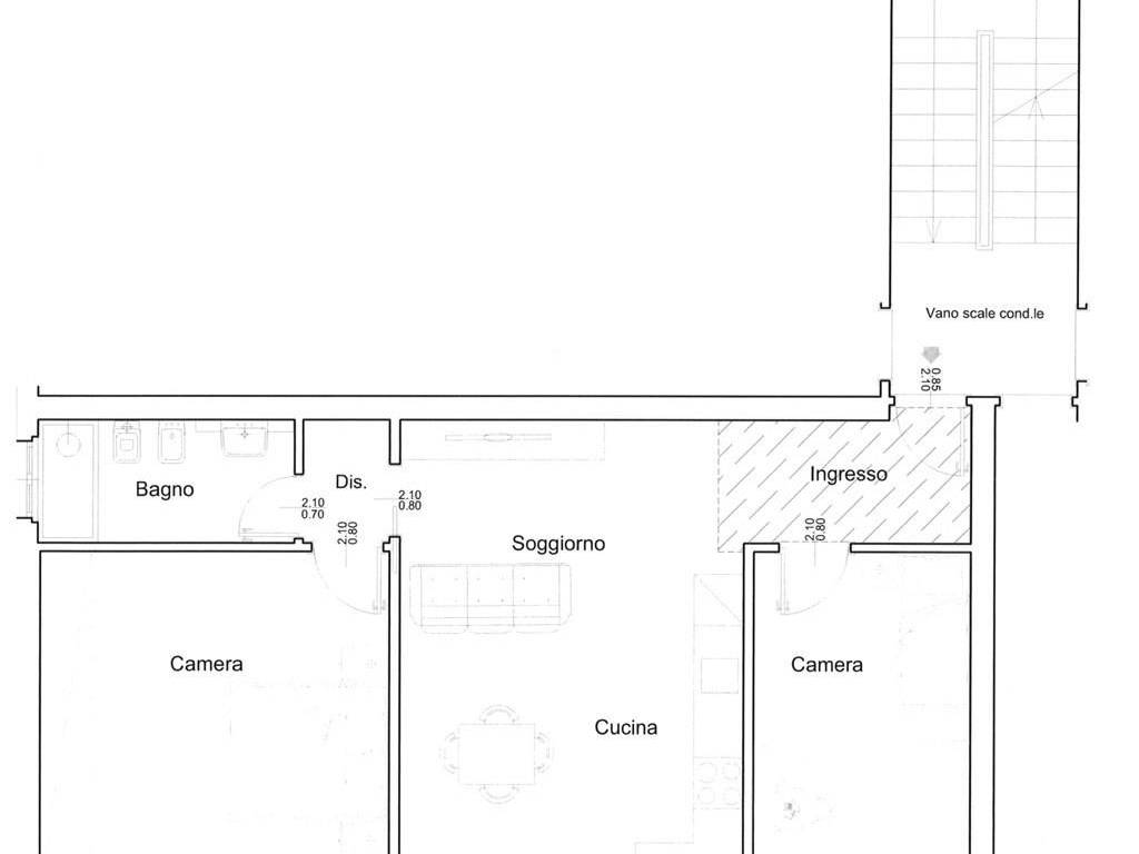 appartamento in vendita a Melzo