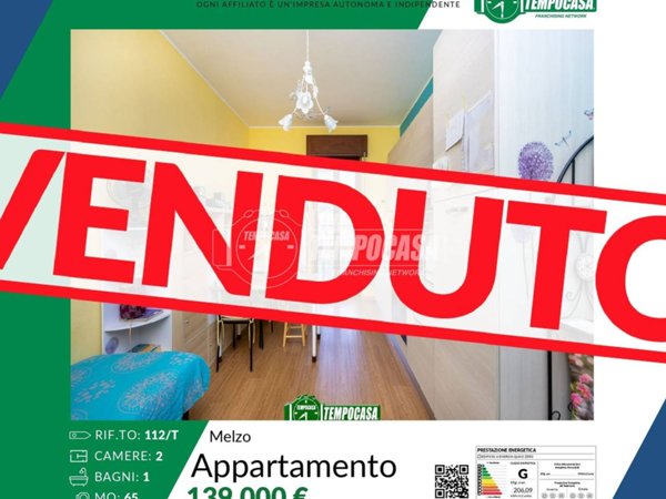 appartamento in vendita a Melzo