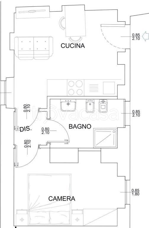 appartamento in vendita a Melzo