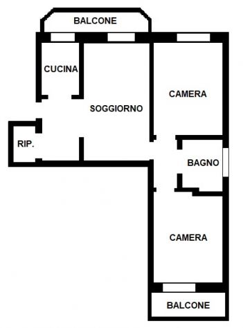 appartamento in vendita a Melzo