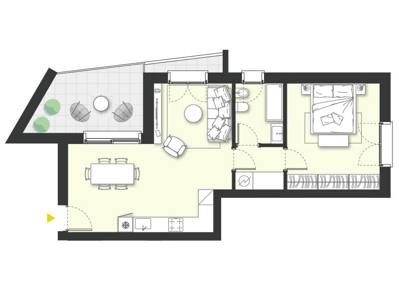 appartamento in vendita a Melzo