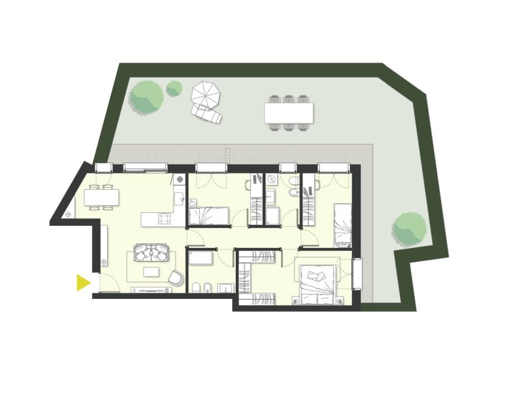 appartamento in vendita a Melzo