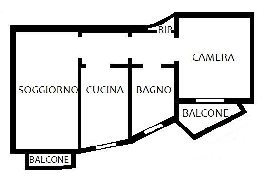 appartamento in vendita a Melzo