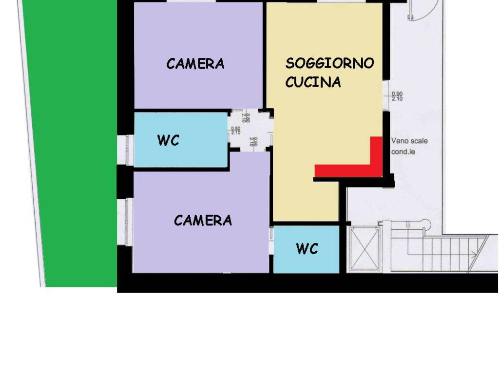 appartamento in vendita a Melzo