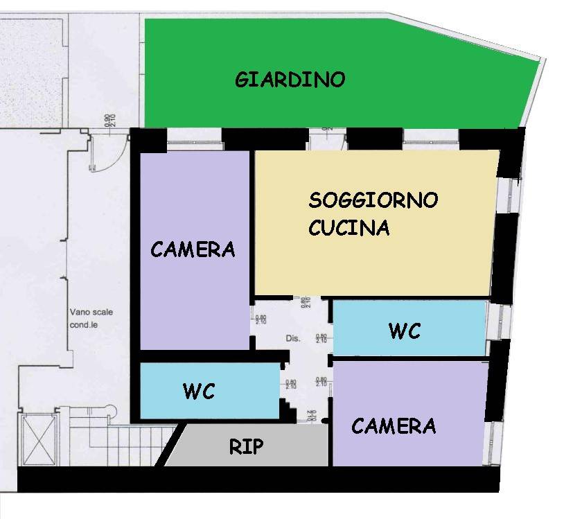 appartamento in vendita a Melzo