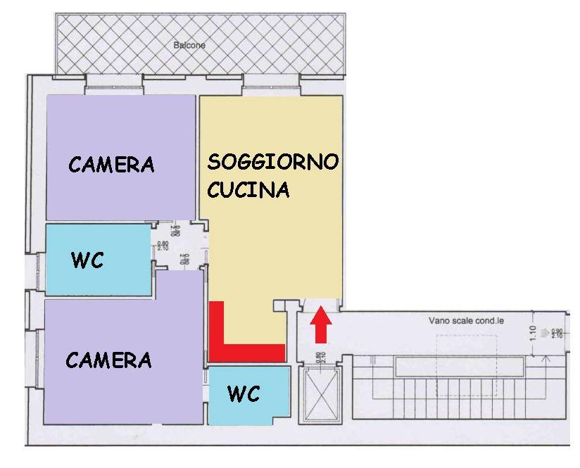 appartamento in vendita a Melzo