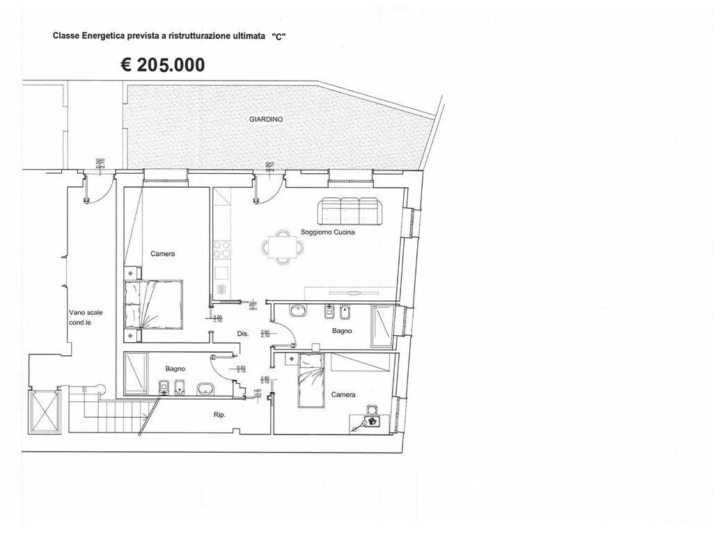 appartamento in vendita a Melzo