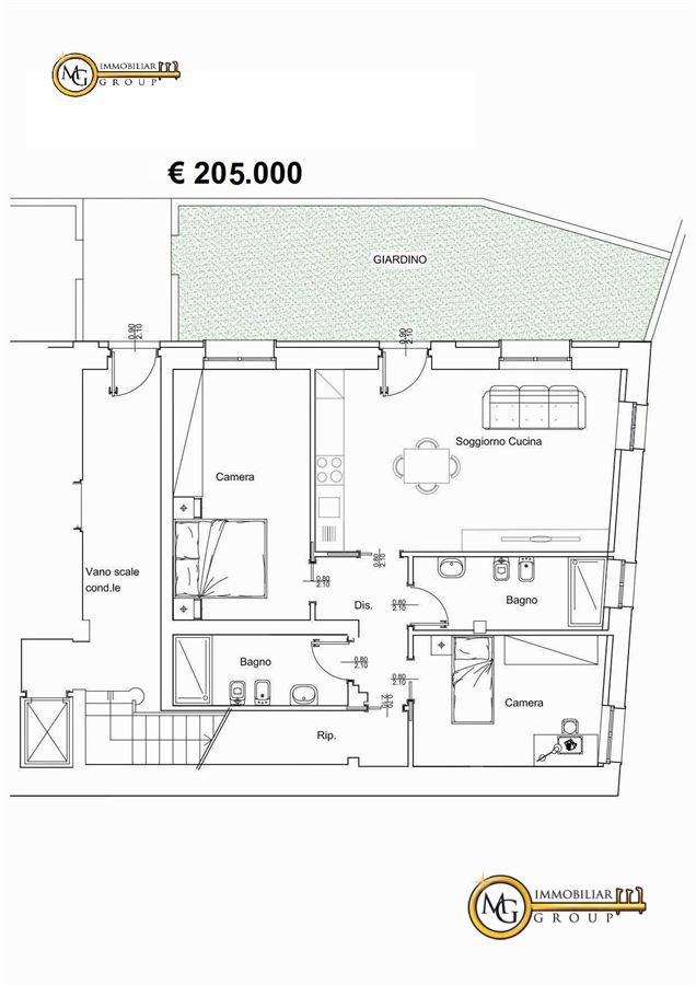 appartamento in vendita a Melzo