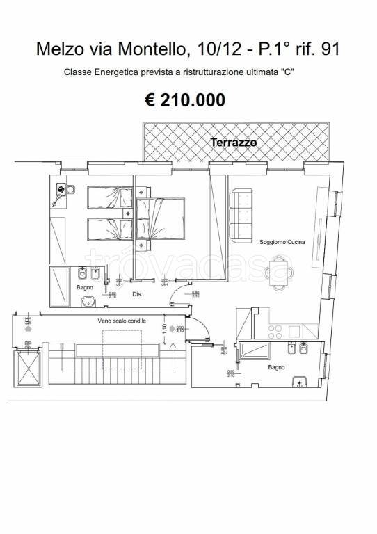 appartamento in vendita a Melzo