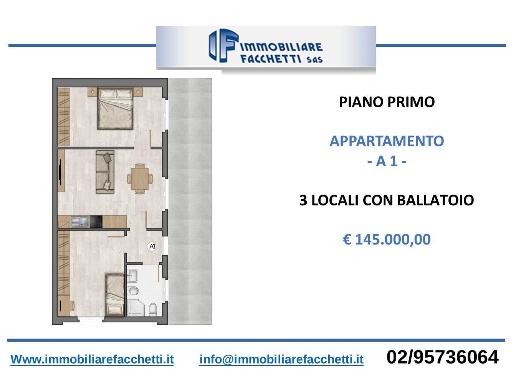 appartamento in vendita a Melzo