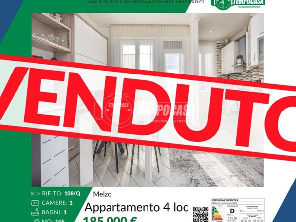 appartamento in vendita a Melzo