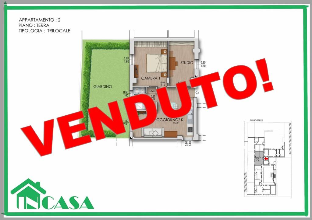 appartamento in vendita a Milano in zona Baggio