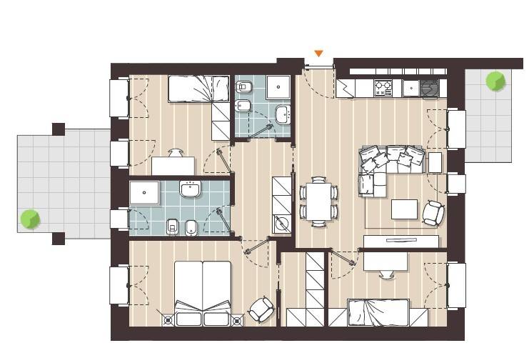 appartamento in vendita a Milano in zona Vigentino