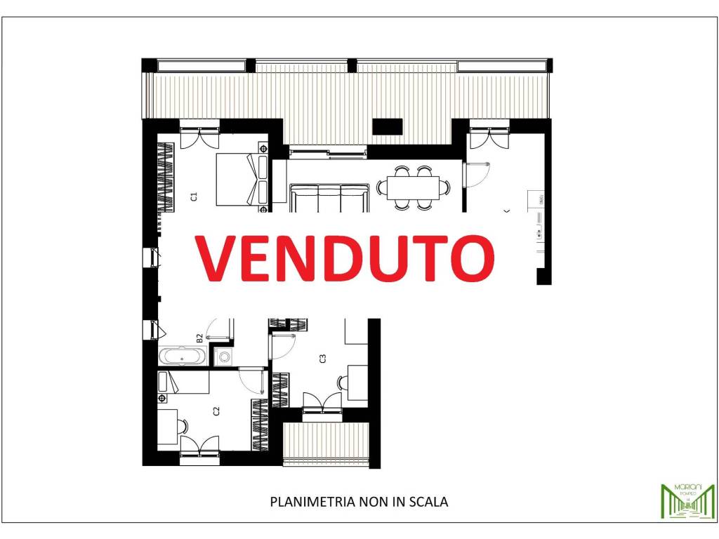 appartamento in vendita a Milano in zona Crescenzago