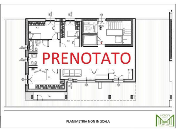 appartamento in vendita a Milano in zona Adriano