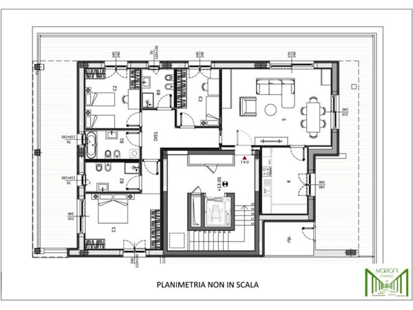appartamento in vendita a Milano in zona Adriano