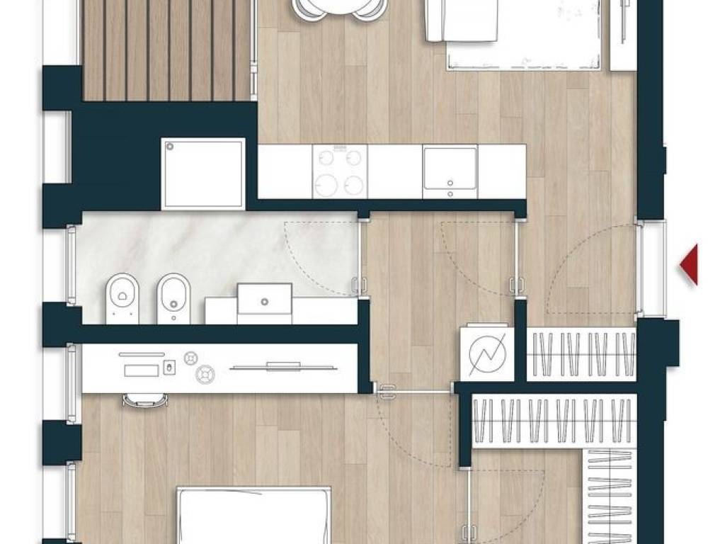appartamento in vendita a Milano in zona Barona