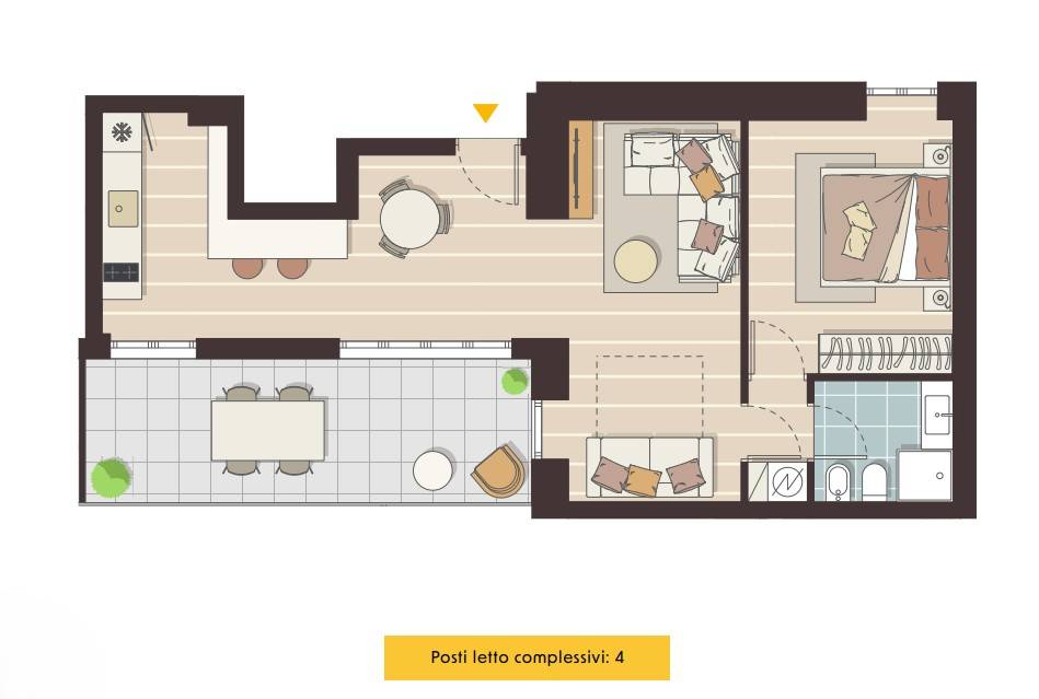 appartamento in vendita a Milano in zona Città Studi