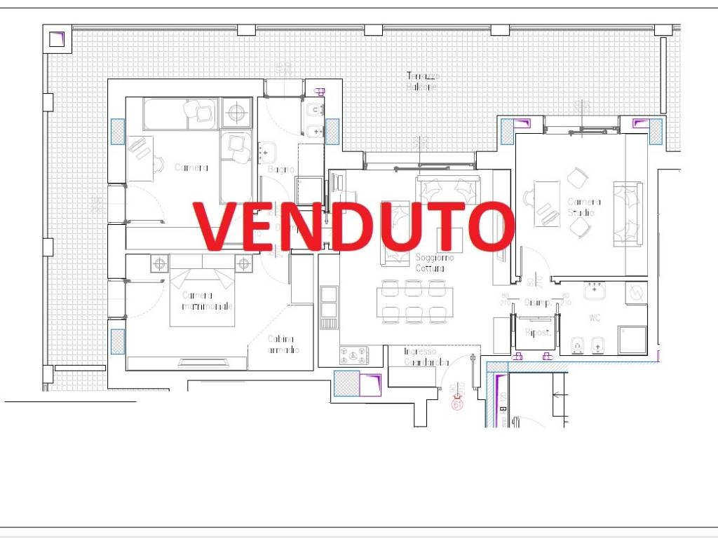 appartamento in vendita a Milano in zona Bovisa
