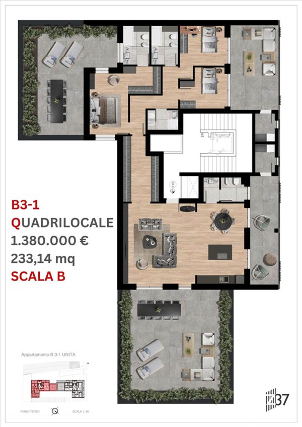 appartamento in vendita a Milano in zona Solari