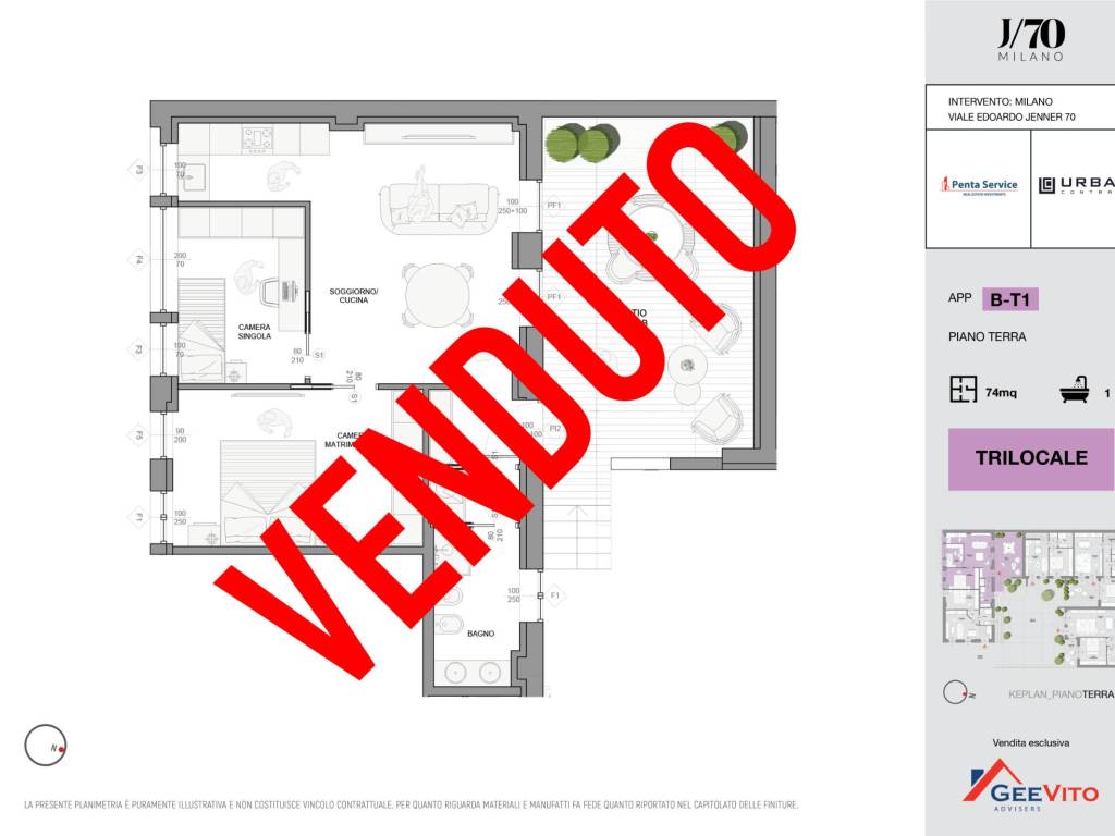 appartamento in vendita a Milano in zona Affori