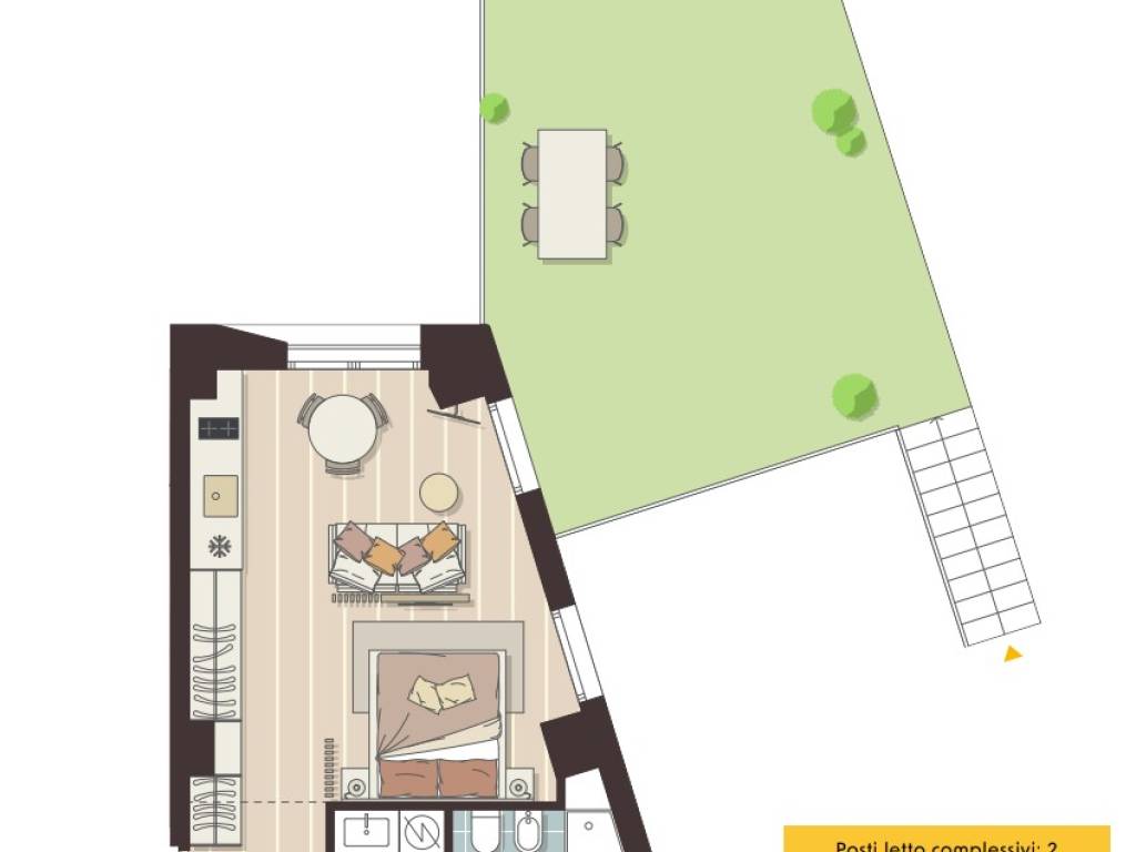 appartamento in vendita a Milano in zona Città Studi