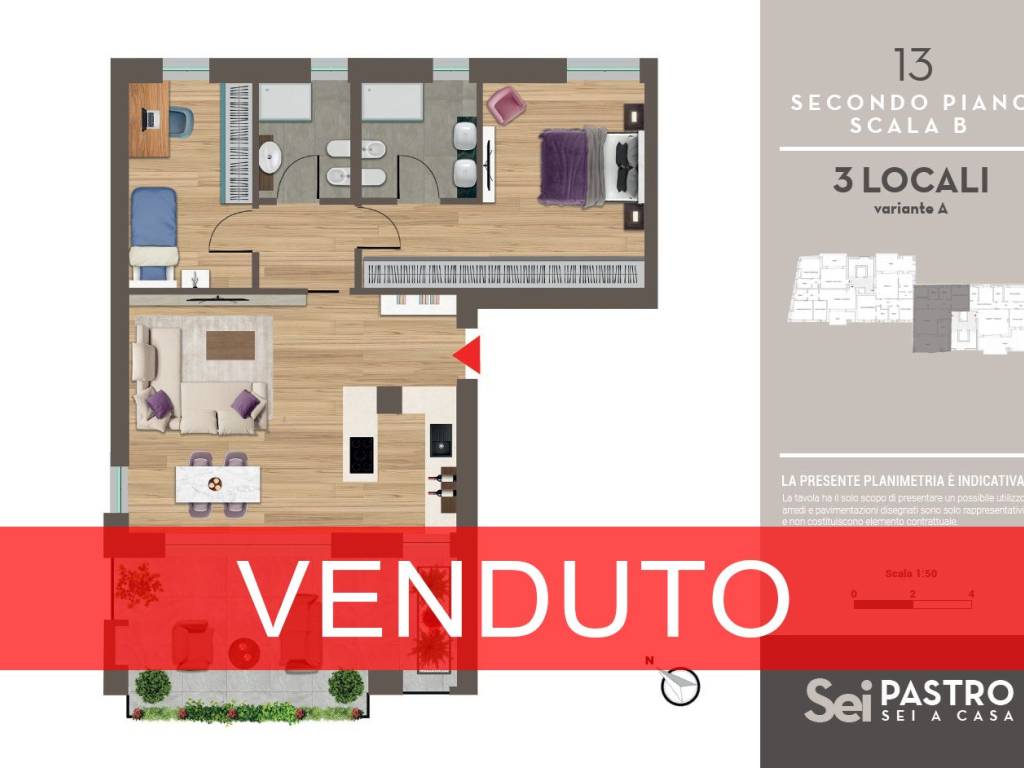 appartamento in vendita a Milano in zona Bovisa