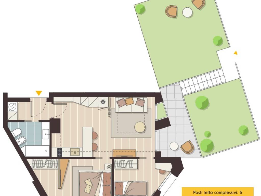 appartamento in vendita a Milano in zona Città Studi