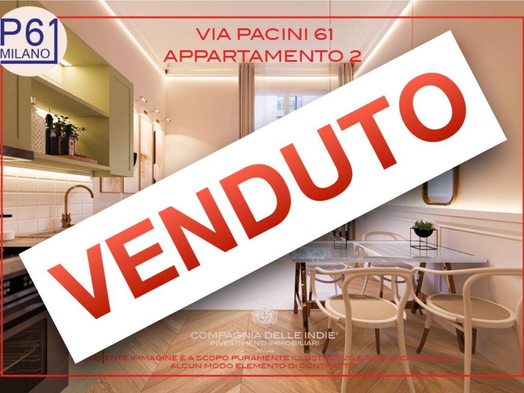 appartamento in vendita a Milano in zona Città Studi