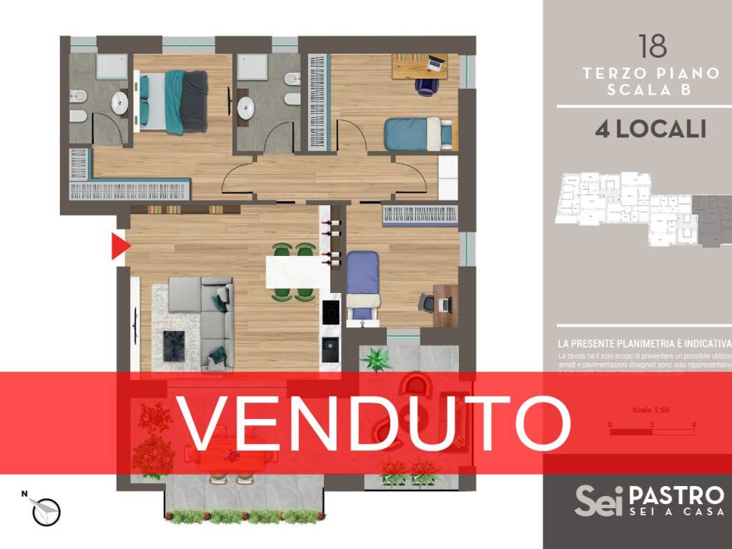 appartamento in vendita a Milano in zona Bovisa