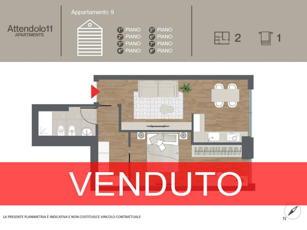 appartamento in vendita a Milano in zona Vigentino