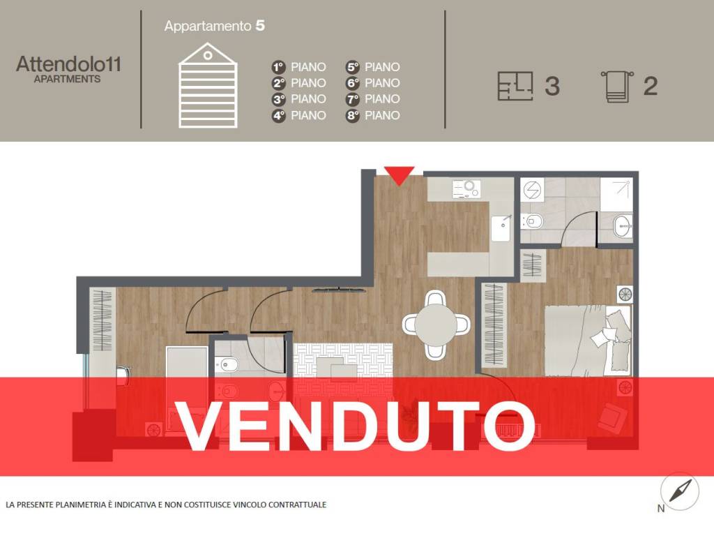 appartamento in vendita a Milano in zona Vigentino