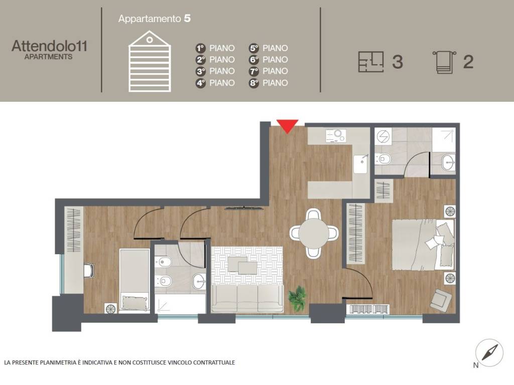 appartamento in vendita a Milano in zona Centro Direzionale