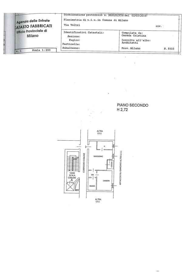 appartamento in vendita a Milano in zona Famagosta