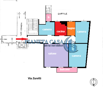 appartamento in vendita a Milano in zona Stazione Centrale