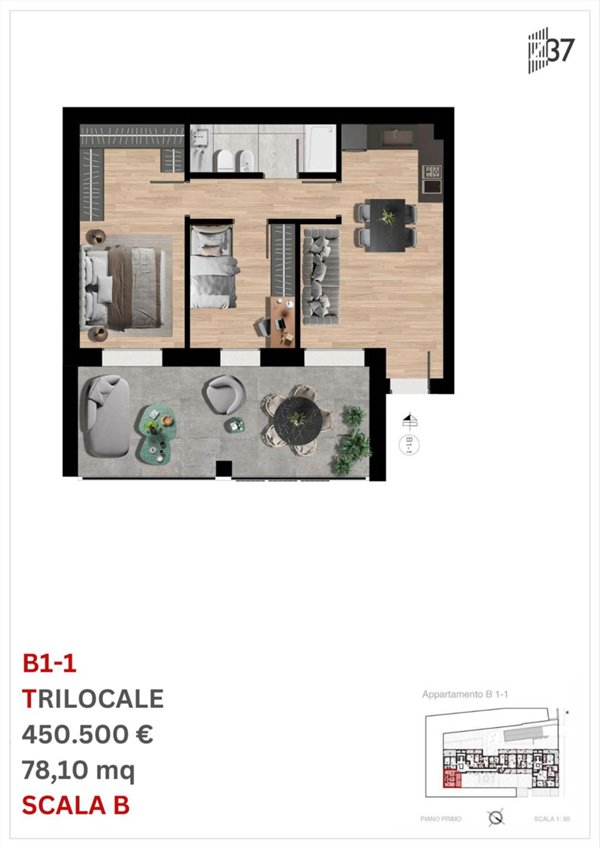 appartamento in vendita a Milano in zona Famagosta