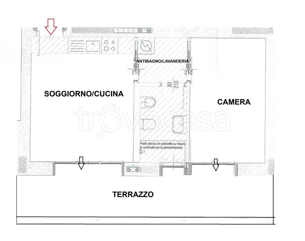 appartamento in vendita a Milano in zona Lambrate