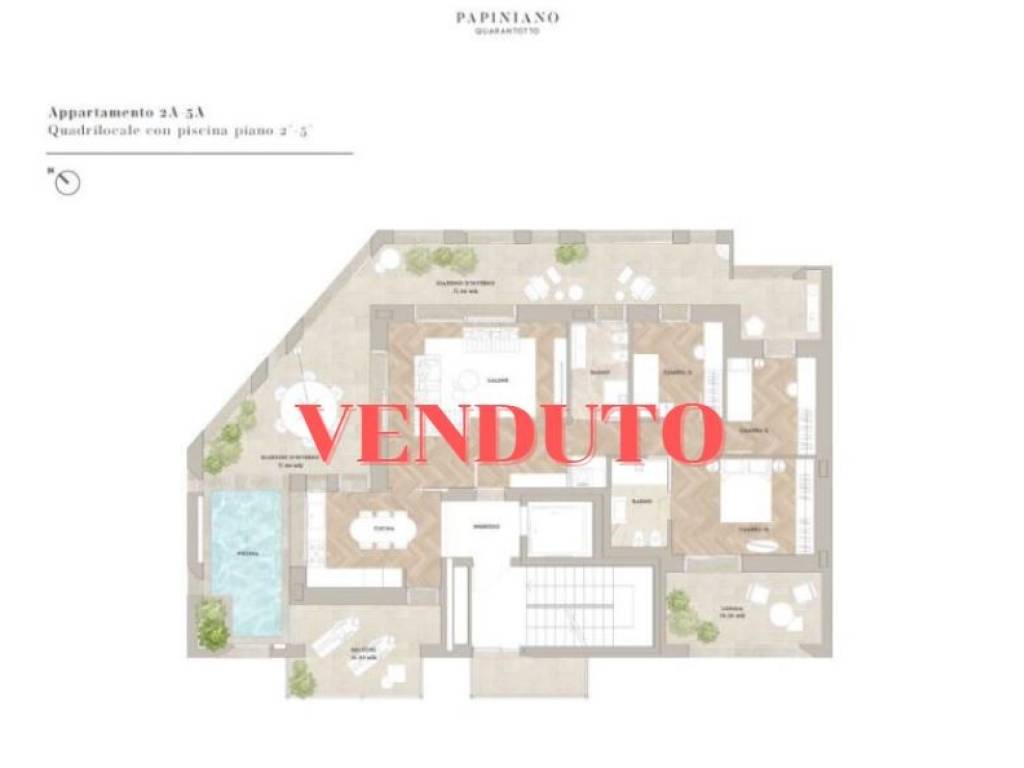 appartamento in vendita a Milano in zona Solari