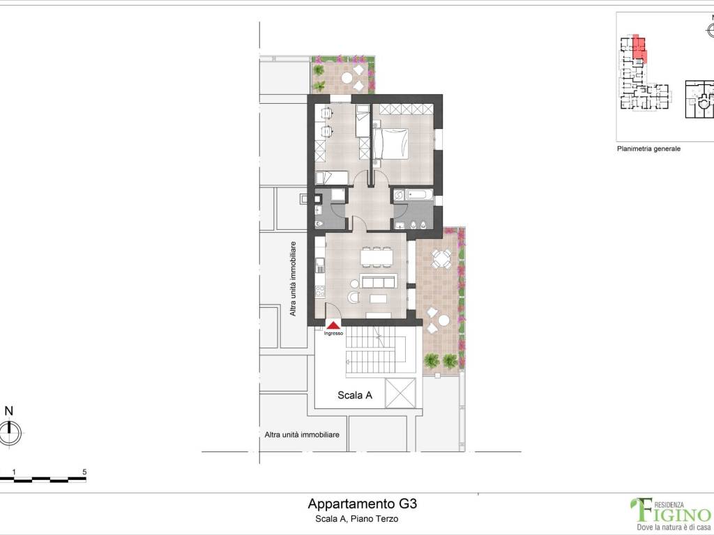 appartamento in vendita a Milano in zona Trenno