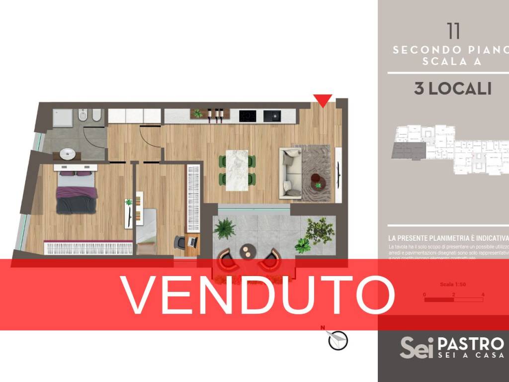 appartamento in vendita a Milano in zona Vigentino